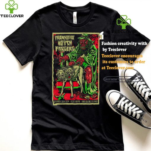 Frankie and the Witch Fingers Aggie Theatre in Ft Collins CO Sep 28 2024 Poster shirt