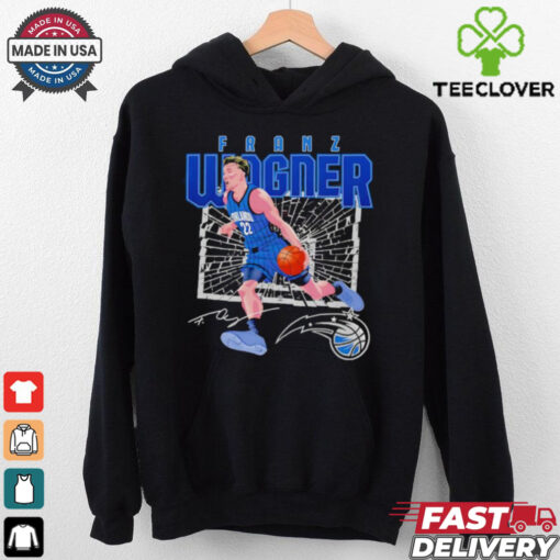 Franz Wagner 22 Orlando Magic shattered signature shirt