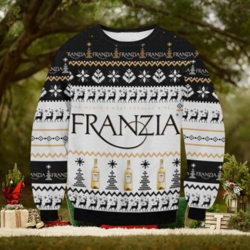 Franzia Chardonnay Christmas Ugly Sweater Gift For Men And Women