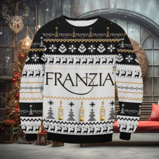 Franzia Chardonnay Christmas Ugly Sweater Gift For Men And Women