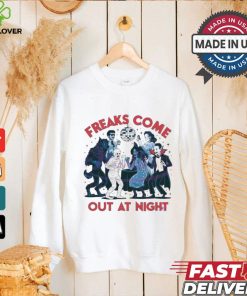 Freaks Come Out At Night Disco Halloween shirt