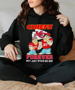 Fred Flintstone And Barney Rubble Kansas City Chiefs Forever Not Just When We Win Shirt