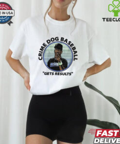 Fred McGriff_ Crime Dog Baseball Shirt, Tampa Bay shirt