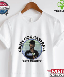 Fred McGriff_ Crime Dog Baseball Shirt, Tampa Bay shirt
