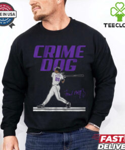 Fred McGriff_ Crime Dog Shirt, Tampa Bay shirt