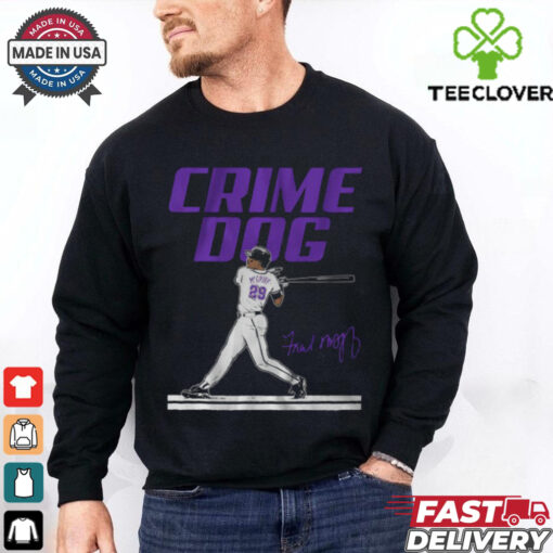 Fred McGriff_ Crime Dog Shirt, Tampa Bay shirt
