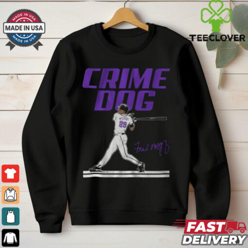 Fred McGriff_ Crime Dog Shirt, Tampa Bay shirt