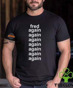 Fred Taylor Wearing Fred Again Again Again Again Again Again Tee Shirt