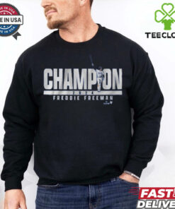 Freddie Freeman Champion T Shirt 2 Freddie Freeman Champion T Shirt