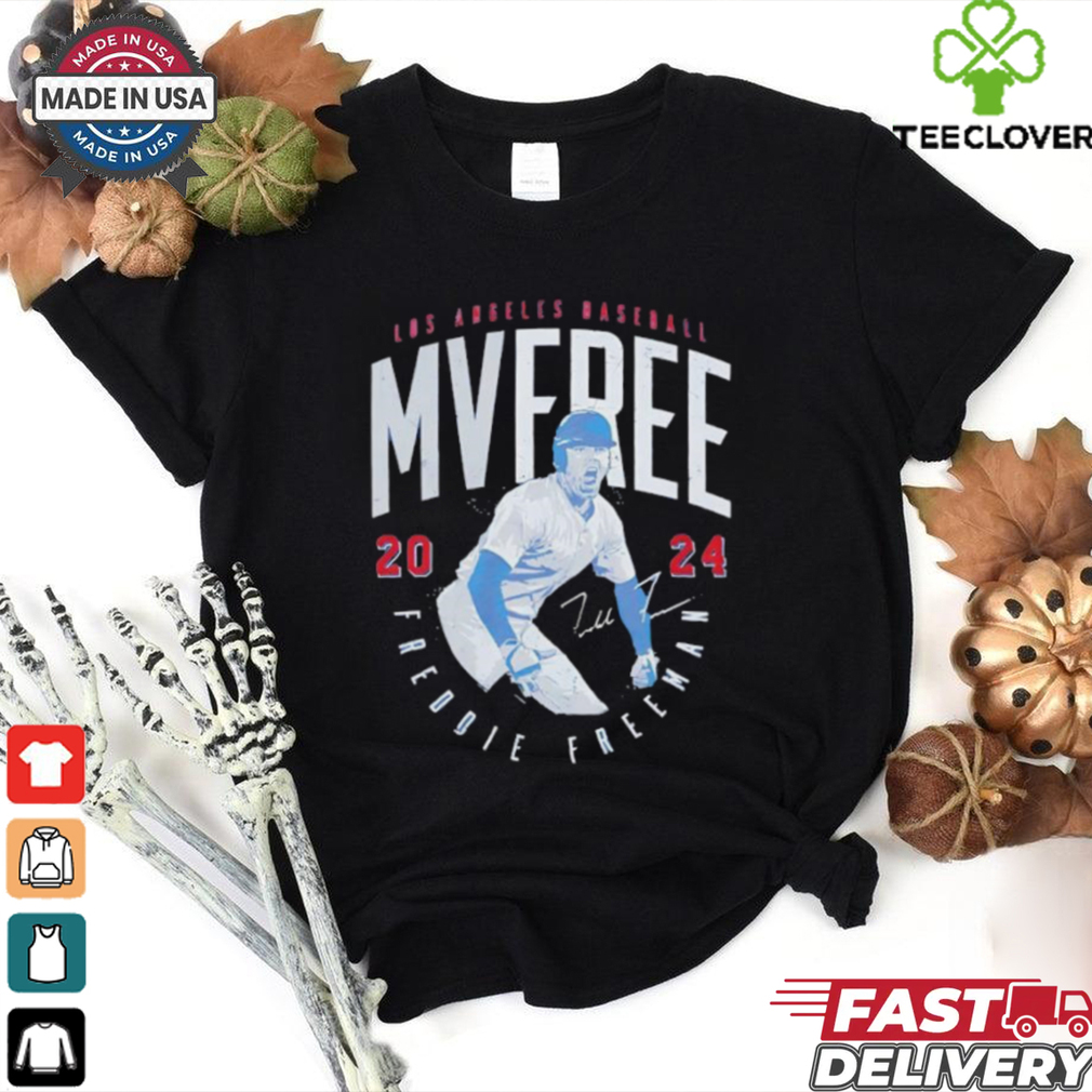 Freddie Freeman Los Angeles Dodgers MVFREE 2024 signature shirt Freddie Freeman Los Angeles Dodgers MVFREE 2024 signature shirt