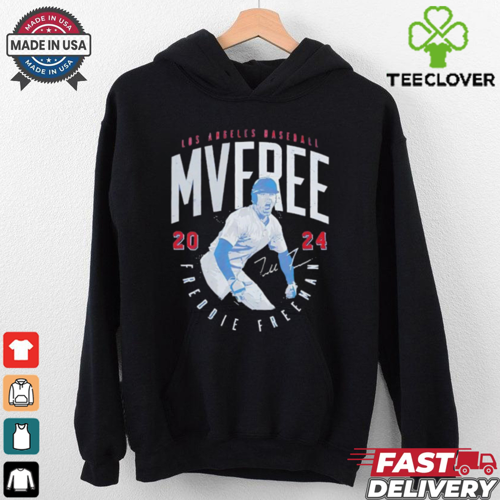 Freddie Freeman Los Angeles Dodgers MVFREE 2024 signature shirt Freddie Freeman Los Angeles Dodgers MVFREE 2024 signature shirt