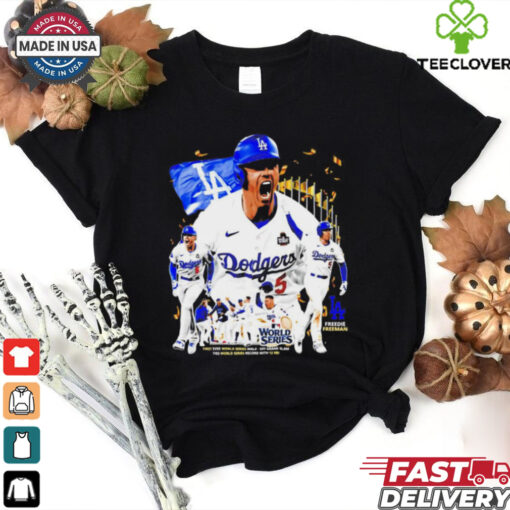 Freddie Freeman Los Angeles Dodgers MVP graphic poster shirt