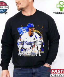 Freddie Freeman Los Angeles Dodgers MVP graphic poster shirt