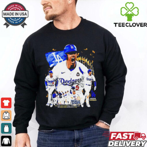 Freddie Freeman Los Angeles Dodgers MVP graphic poster shirt