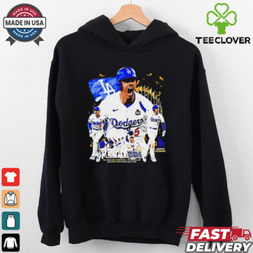 Freddie Freeman Los Angeles Dodgers MVP graphic poster shirt