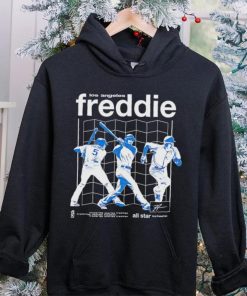 Freddie Freeman Schematics Los Angeles Dodgers baseball shirt