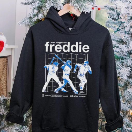 Freddie Freeman Schematics Los Angeles Dodgers baseball shirt