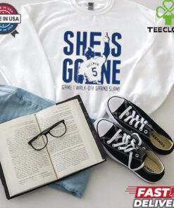 Freddie Freeman She Is Gone Walk Off Grand Slam MLB Players T shirt