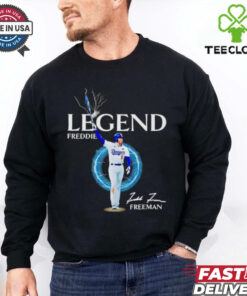 Freddie Freeman legend lightning signature shirt