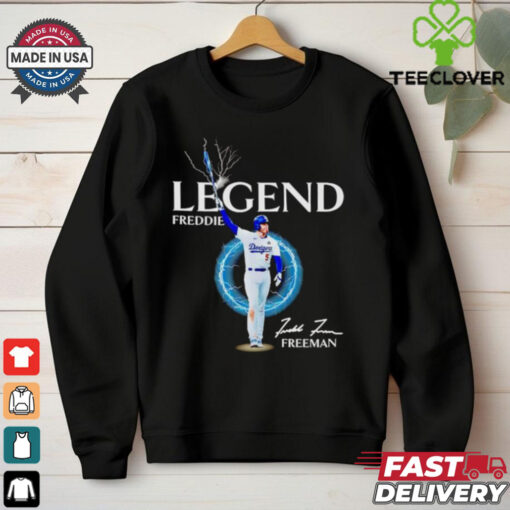 Freddie Freeman legend lightning signature shirt