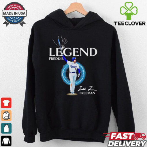 Freddie Freeman legend lightning signature shirt