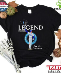 Freddie Freeman legend lightning signature shirt
