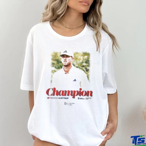 Freddie Kjettrup Birdies 16 And 17 To Win The Beachlands Victoria Open In Just His Second Professional Start Unisex T Shirt