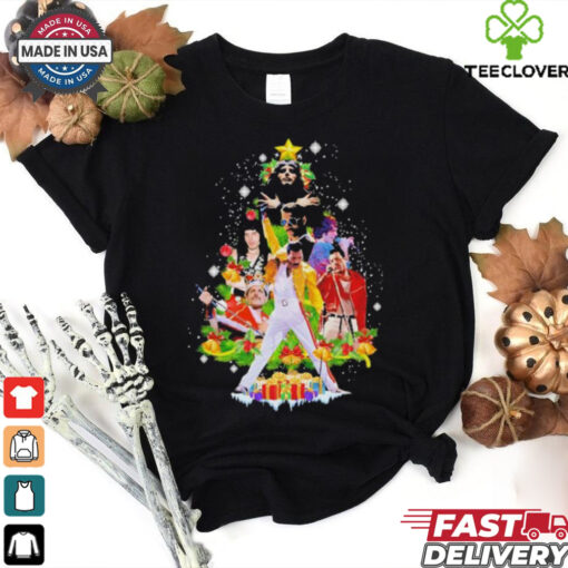 Freddie Mercury Christmas Tree Shirt