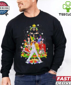 Freddie Mercury Christmas Tree Shirt