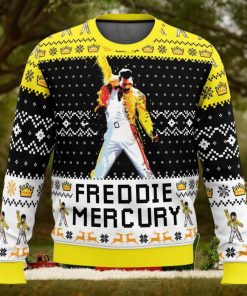 Freddie Mercury Queen Ugly Christmas Sweater