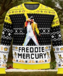 Freddie Mercury Queen Ugly Christmas Sweaters