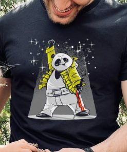 Freddie Mercury X Panda cartoon shirt 1 Freddie Mercury X Panda cartoon shirt