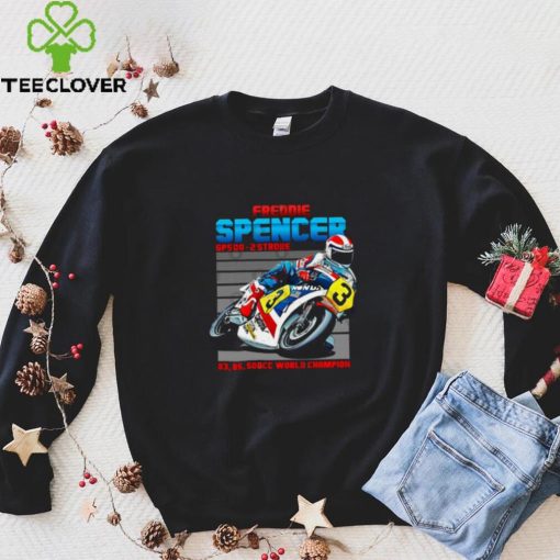 Freddie Spencer Champion 80s Retro T Shirt