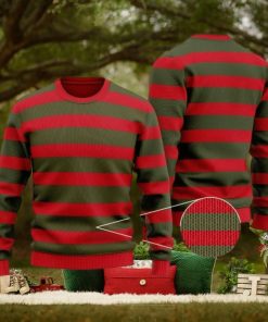 Freddy Krueger Costume Ugly Christmas Sweater