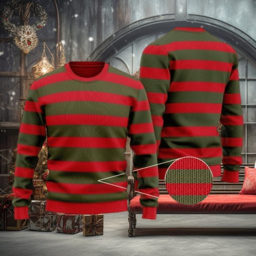 Freddy Krueger Costume Ugly Christmas Sweater