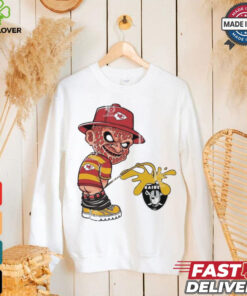 Freddy Krueger Kansas City Chiefs Piss On Las Vegas Raiders Halloween 2024 NFL Shirt