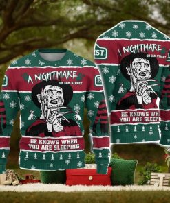 Freddy Krueger Ugly Christmas Sweater Men And Women Christmas Gift Sweater