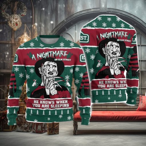 Freddy Krueger Ugly Christmas Sweater Men And Women Christmas Gift Sweater