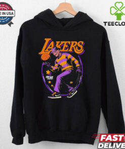 Freddy Krueger x NBA Los Angeles Lakers Graphic 2024 t shirt