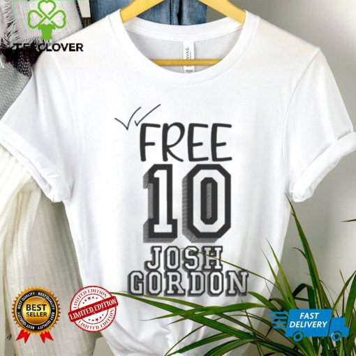 Free 10 Josh Gordon Design Shirt