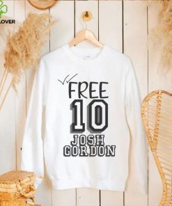 Free 10 Josh Gordon Design Shirt