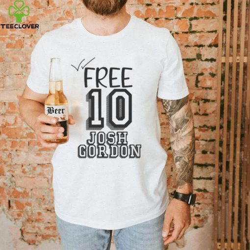 Free 10 Josh Gordon Design Shirt