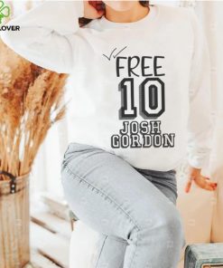 Free 10 Josh Gordon Design Shirt