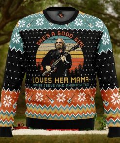 Free Fallin’ Tom Petty Ugly Christmas Sweater