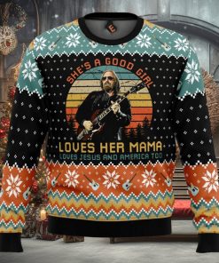 Free Fallin’ Tom Petty Ugly Christmas Sweater 1 Free Fallin’ Tom Petty Ugly Christmas Sweater