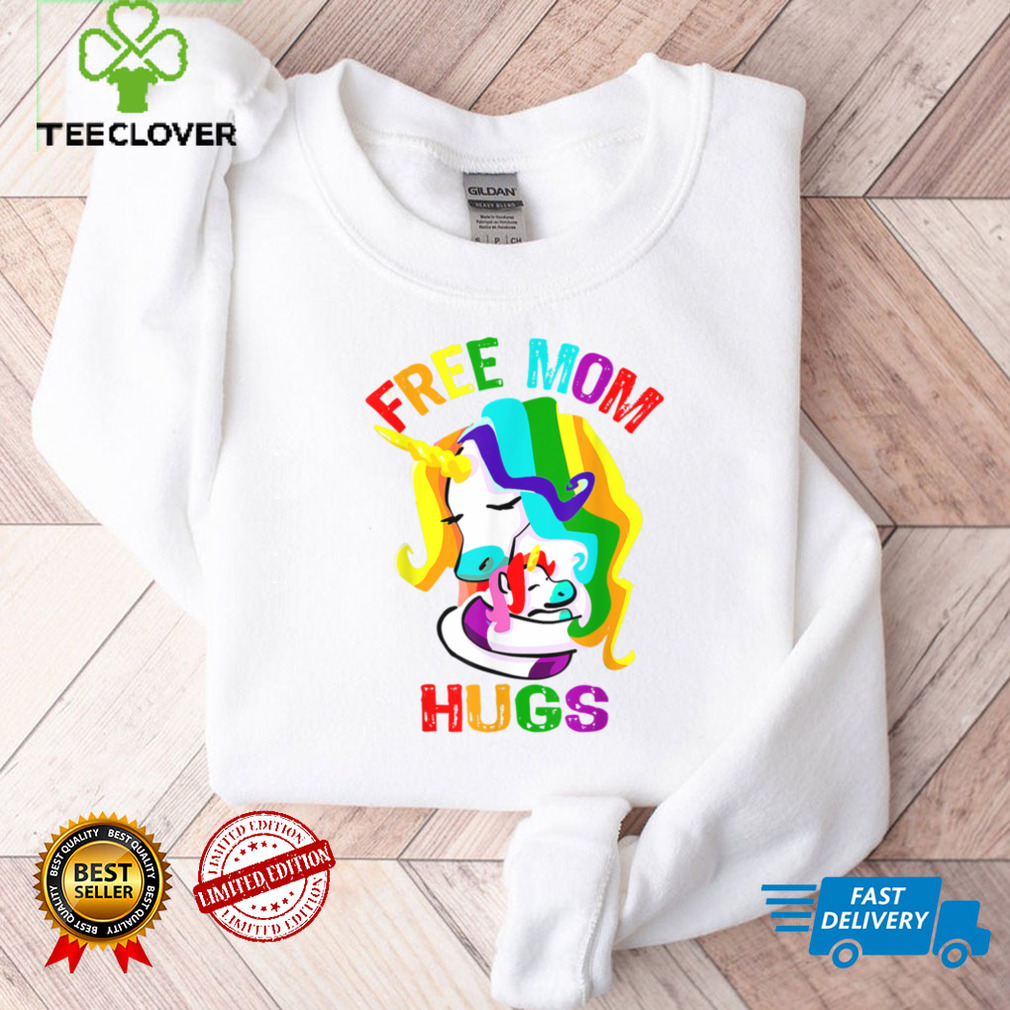 Free Mom Hugs LGBT Gay Pride T Shirt