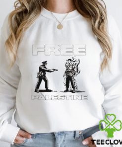Free Palestine Police And Aaron Bushnell hoodie, sweater, longsleeve, shirt v-neck, t-shirt