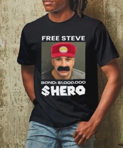 Free Steve The $Hero Bond $1000000 T Shirt