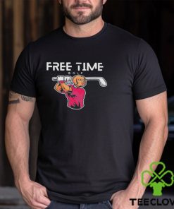 Free Time Golf Dog Shirt