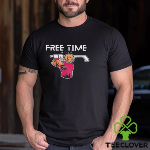 Free Time Golf Dog Shirt